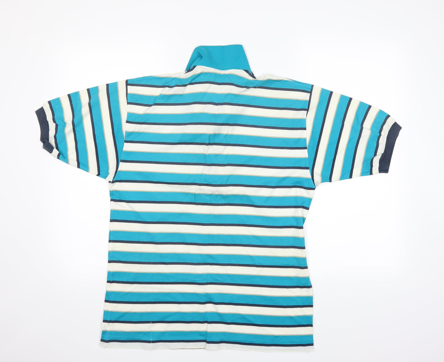 BLANCARD Mens Multicoloured Striped   Polo Size M