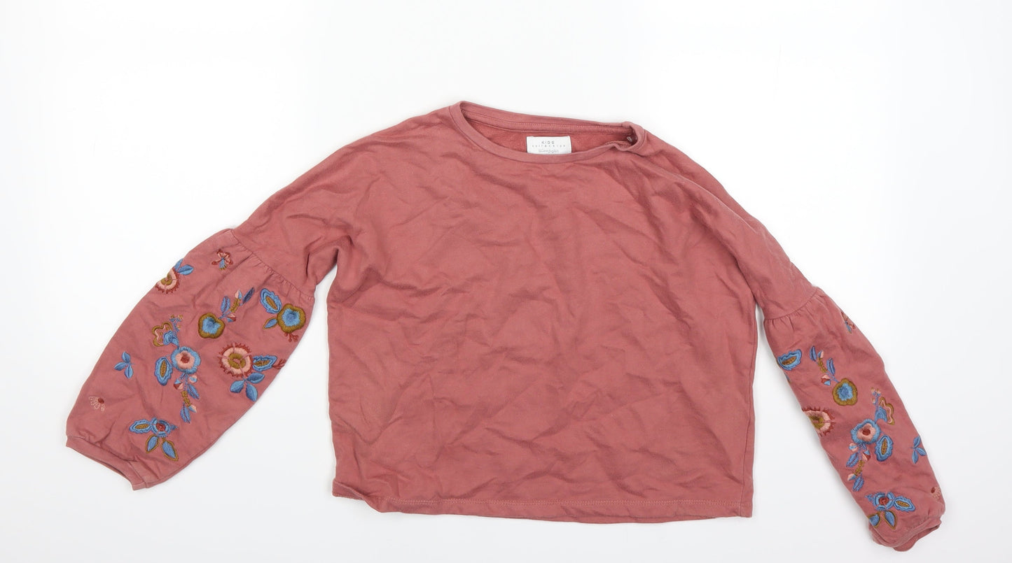 kids collection Girls Pink Floral    Size 7-8 Years