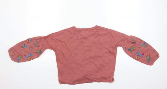 kids collection Girls Pink Floral    Size 7-8 Years
