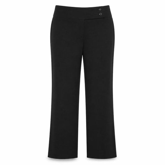 Marks and Spencer Womens Grey   Trousers  Size 14 L26 in - WORK OFFICE WEAR