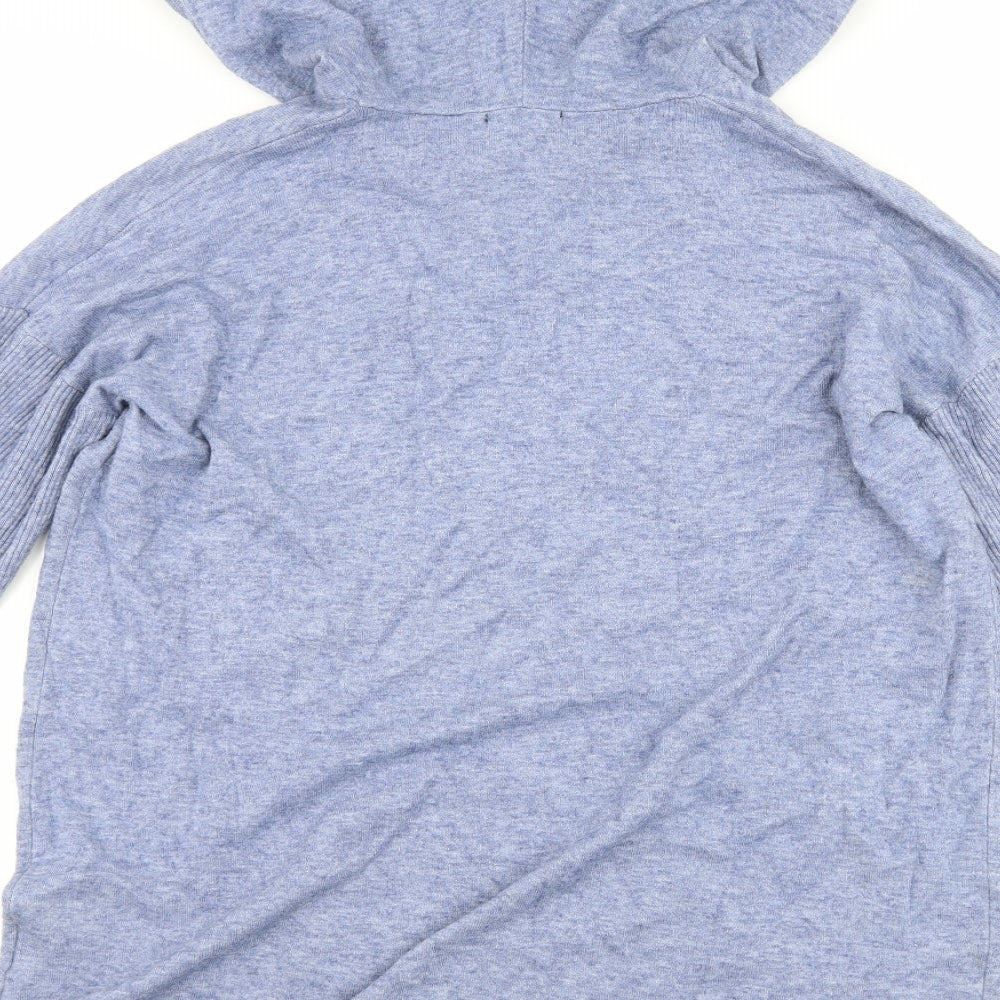 cynus Womens Blue   Pullover Hoodie Size L