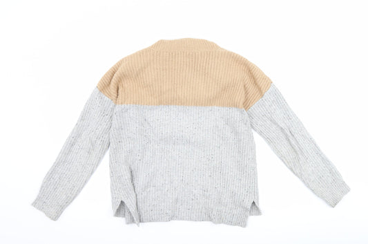 Yes Lola Womens Grey   Pullover Jumper Size S