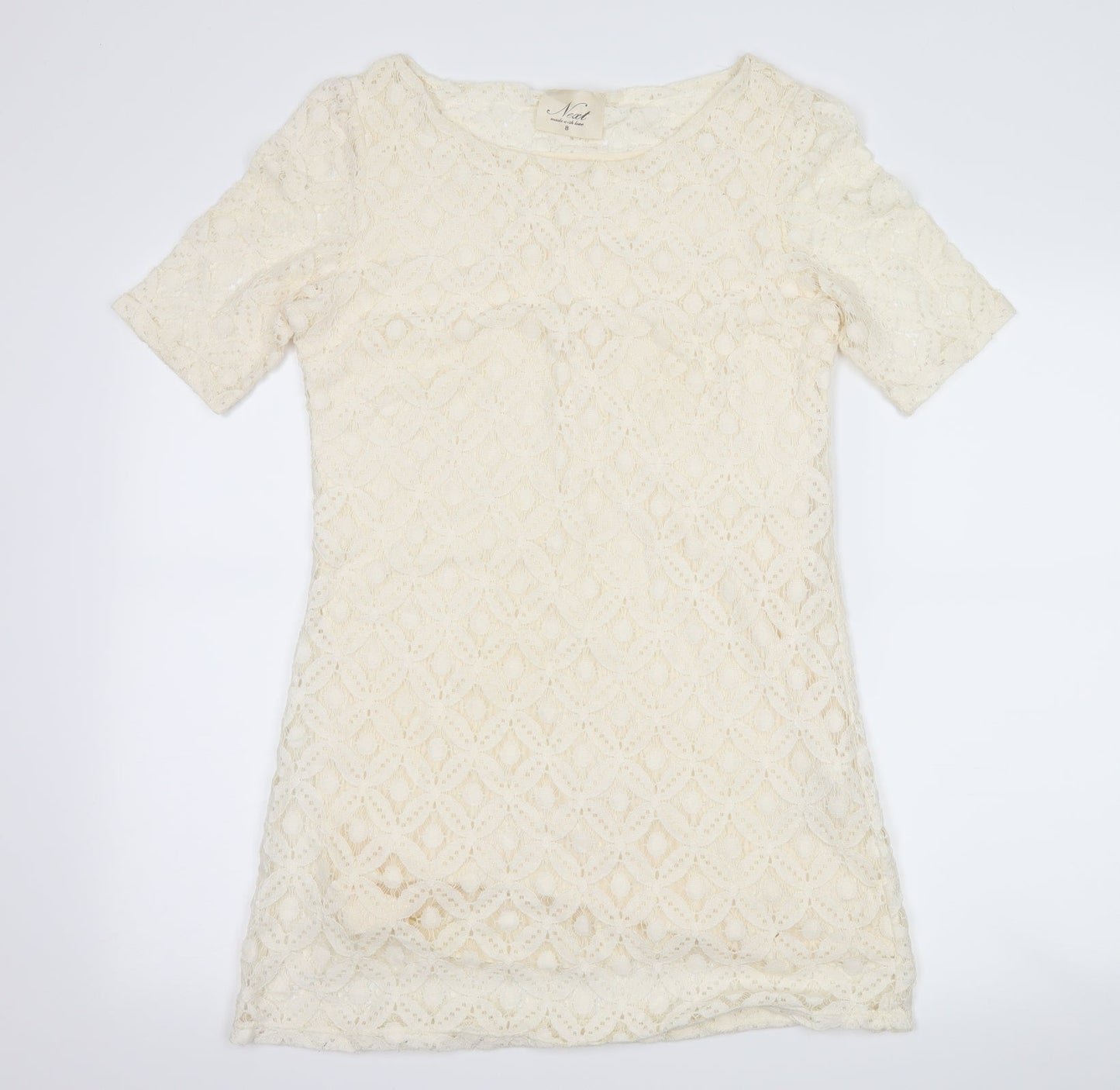 NEXT Womens Ivory   Shift  Size 8