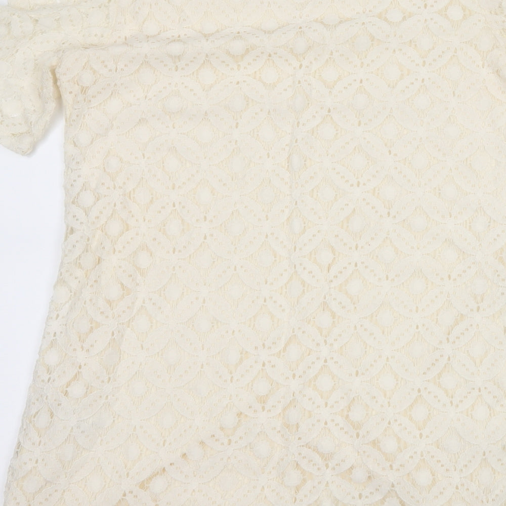 NEXT Womens Ivory   Shift  Size 8