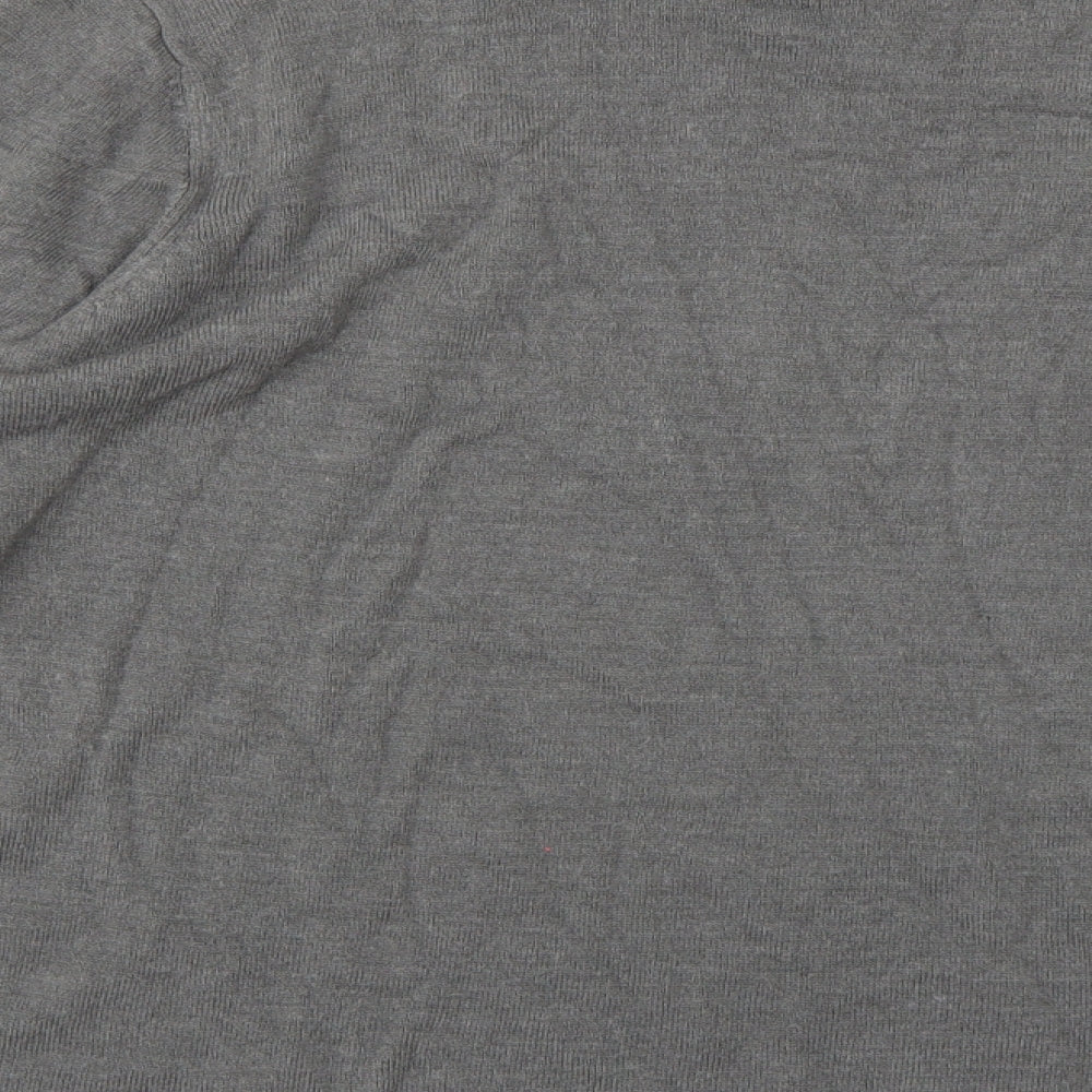 Marks and Spencer Womens Grey  Knit Pullover Jumper Size 18