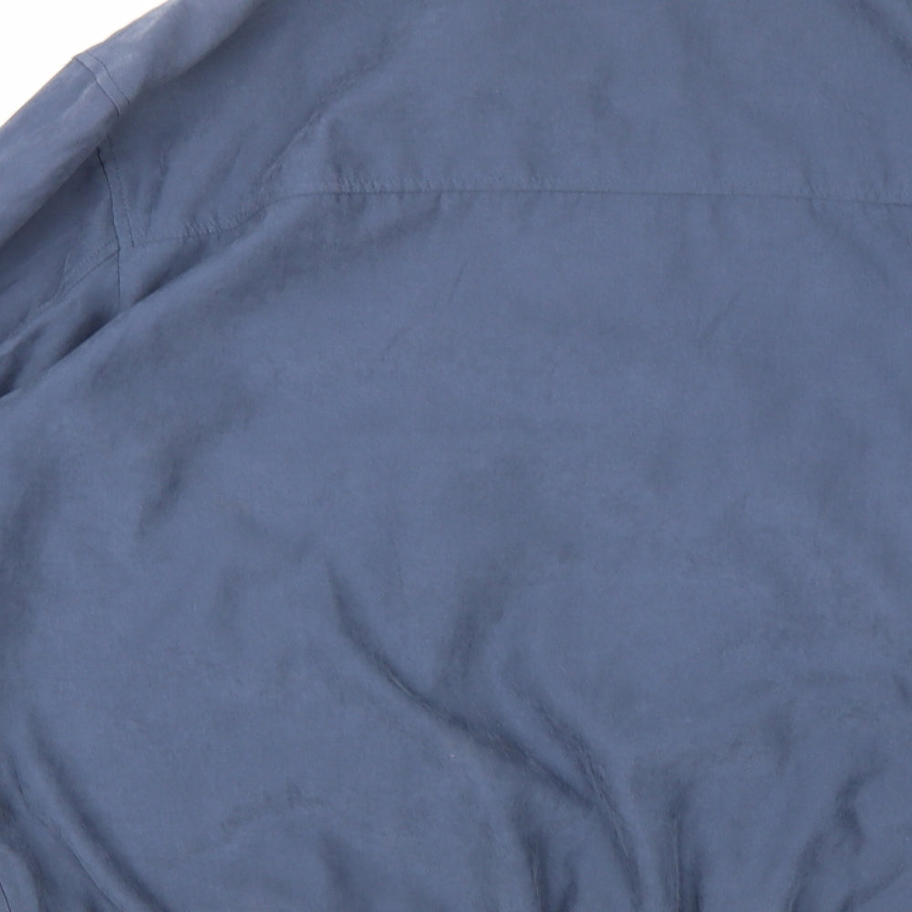 Escape Mens Blue   Overcoat Coat Size M