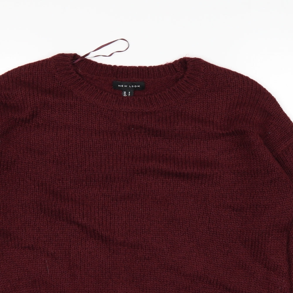 New Look Womens Purple   Pullover Jumper Size S