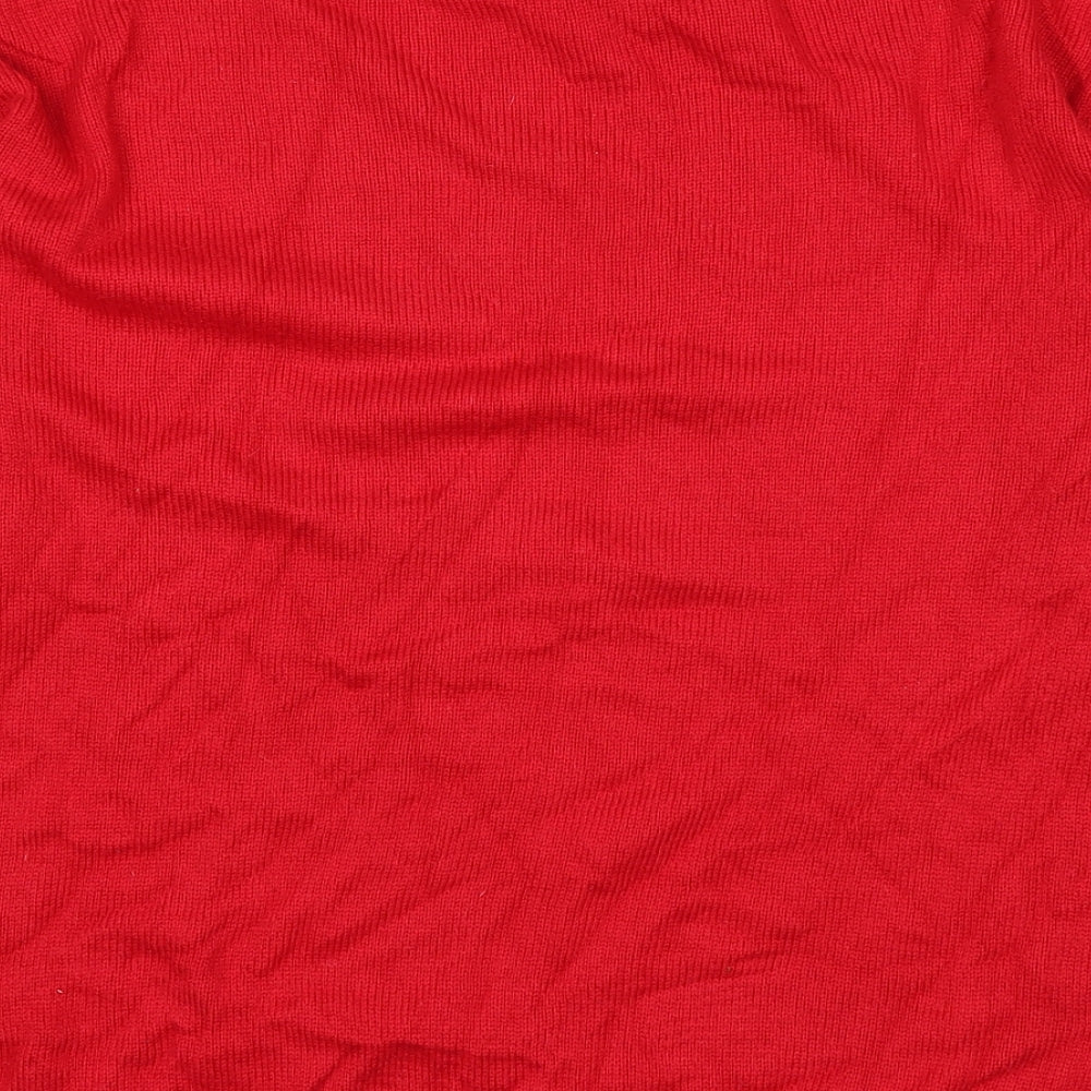 ASOS Womens Red   Pullover Jumper Size 8