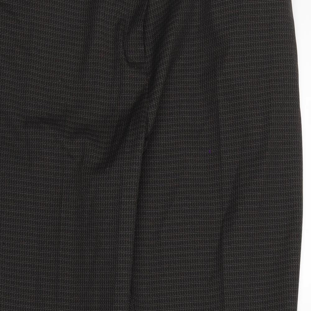 Classic  Womens Brown   Dress Pants Trousers Size 16 L28 in
