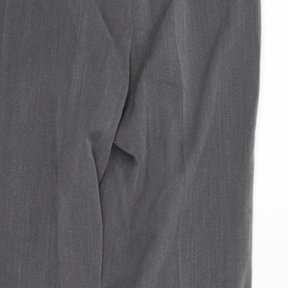 Bonmarché Womens Grey   Dress Pants Trousers Size 12 L25 in