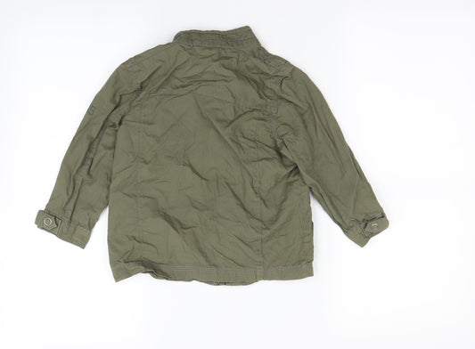 Next  Girls Green   Jacket  Size 2-3 Years