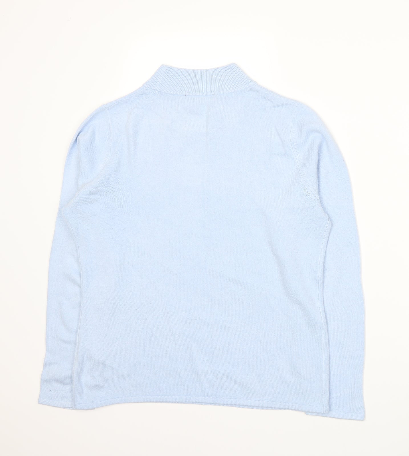 Bonmarché Womens Blue  Knit Pullover Jumper Size L