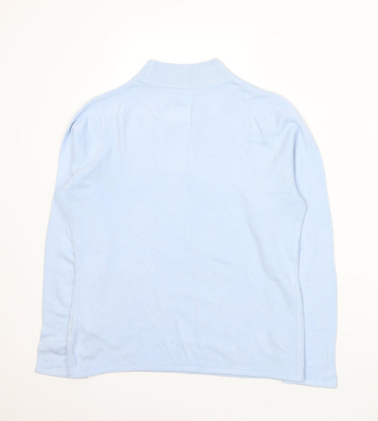 Bonmarché Womens Blue  Knit Pullover Jumper Size L