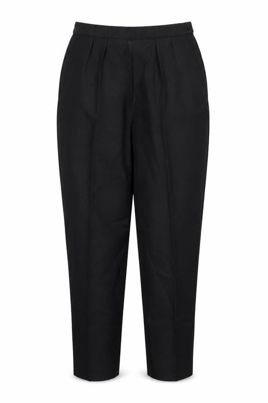 Slimtru Womens Black   Trousers  Size 12 L27 in