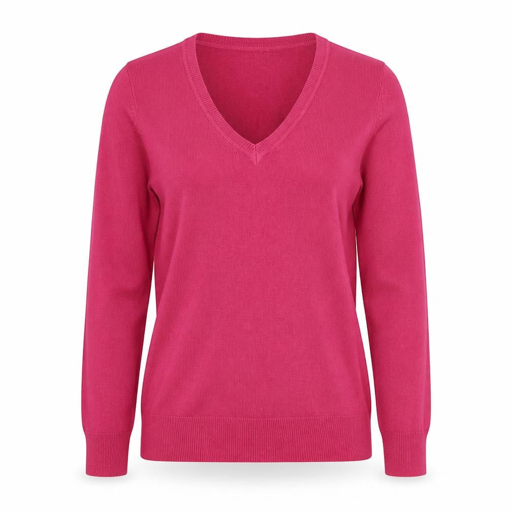 Front view of Tu women’s purple knit jumper, size UK 8