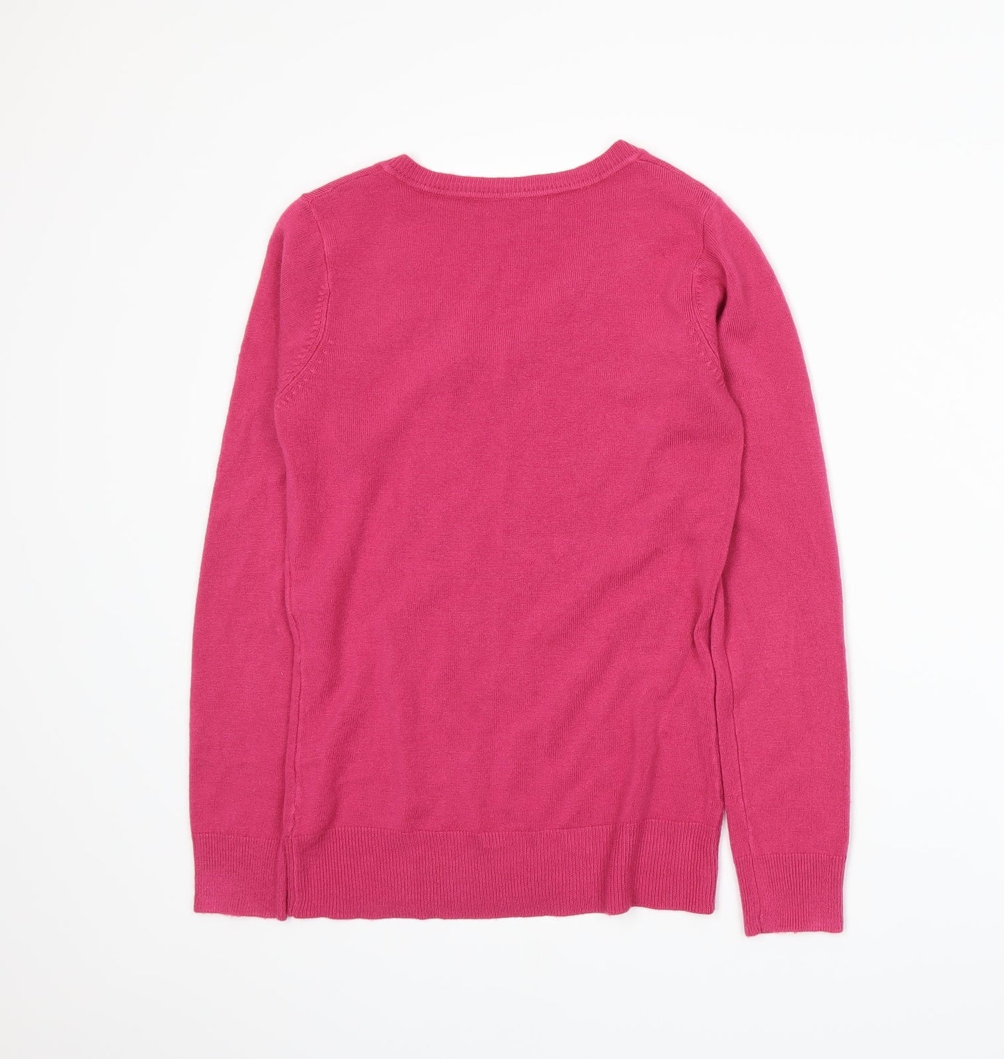 TU Womens Purple  Knit Pullover Jumper Size 8