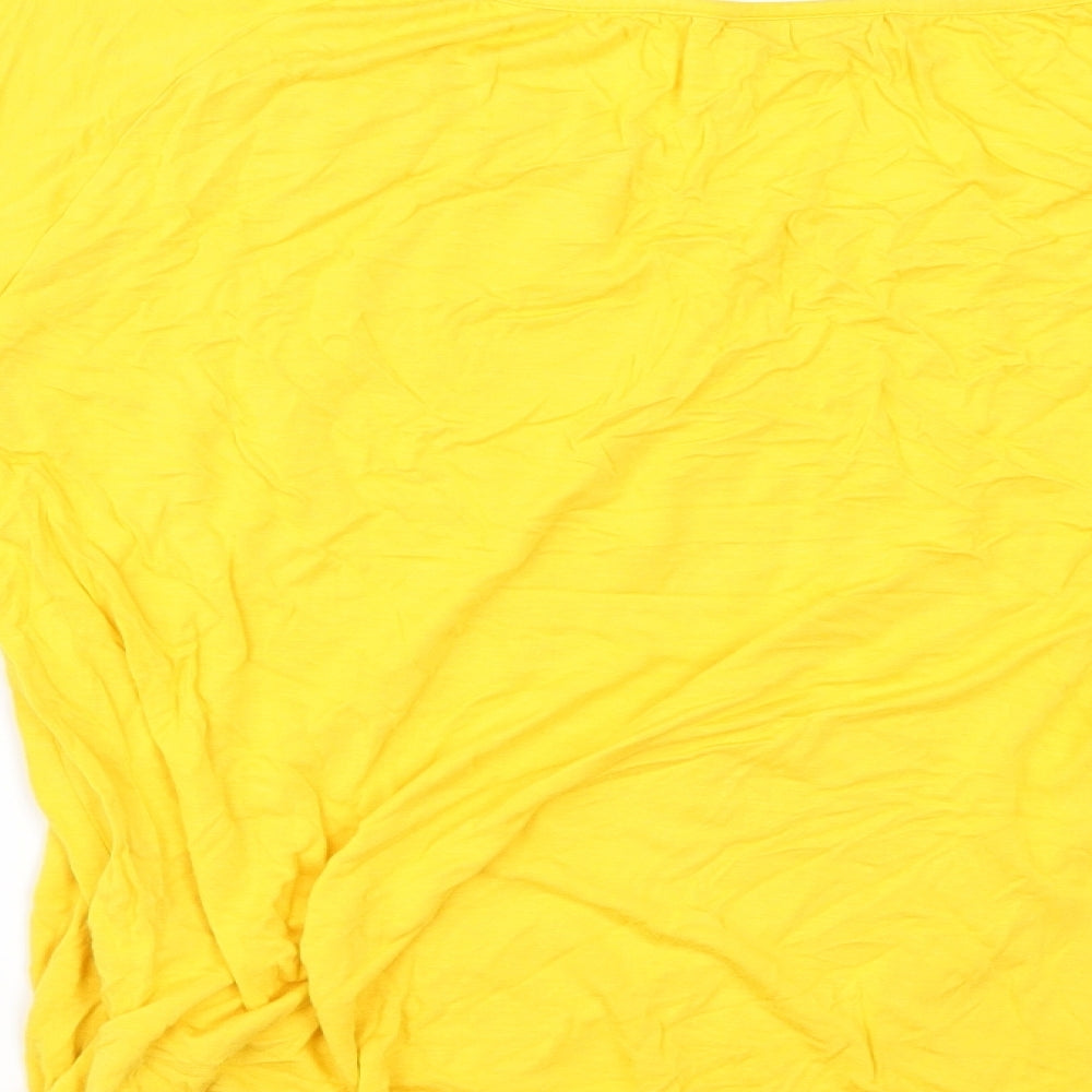 C&A Womens Yellow   Tunic Blouse Size M