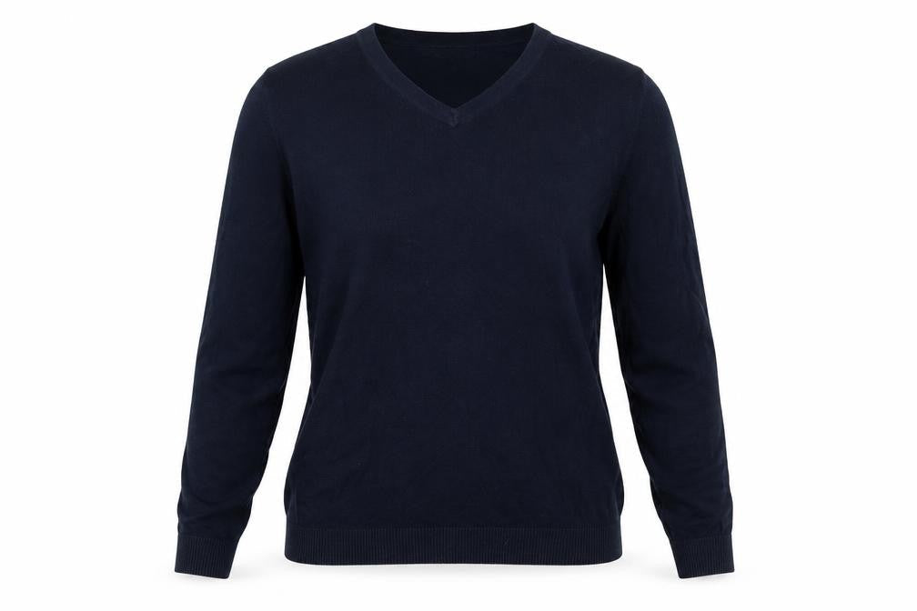 Front view of ASOS women’s blue jumper, size S