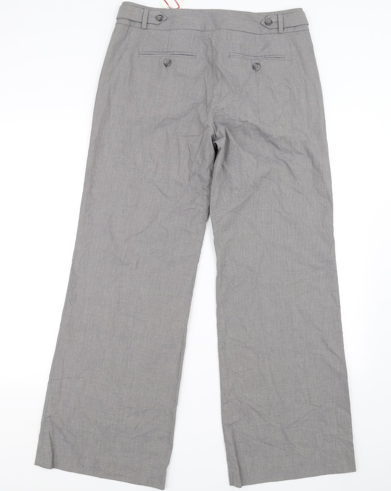 Marks and Spencer Womens Grey   Trousers  Size 12 L30 in