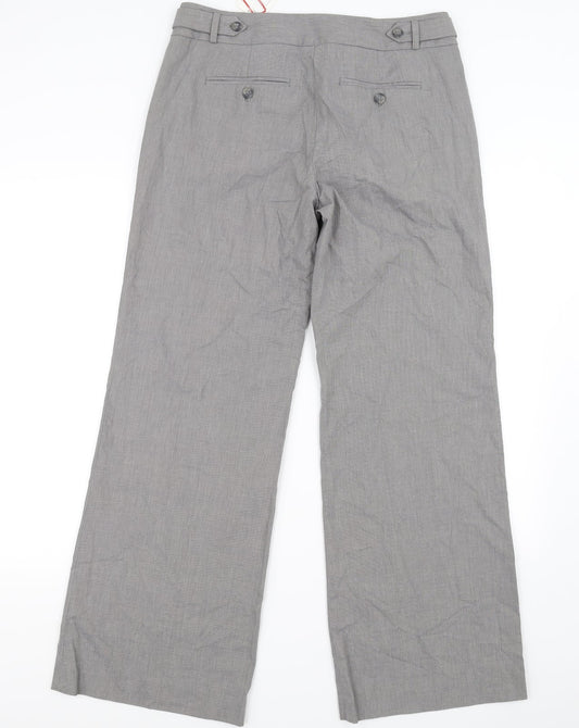 Marks and Spencer Womens Grey   Trousers  Size 12 L30 in