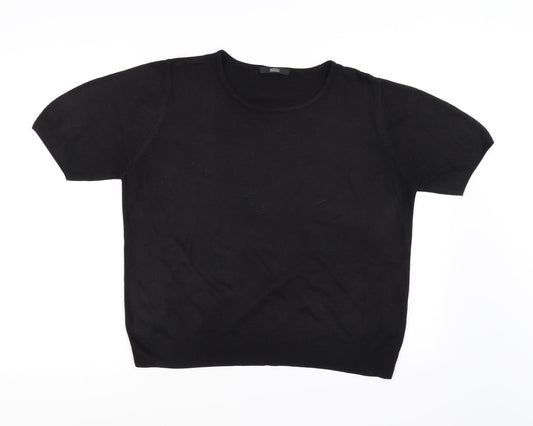 Marks and Spencer Womens Black    T-Shirt Size 16