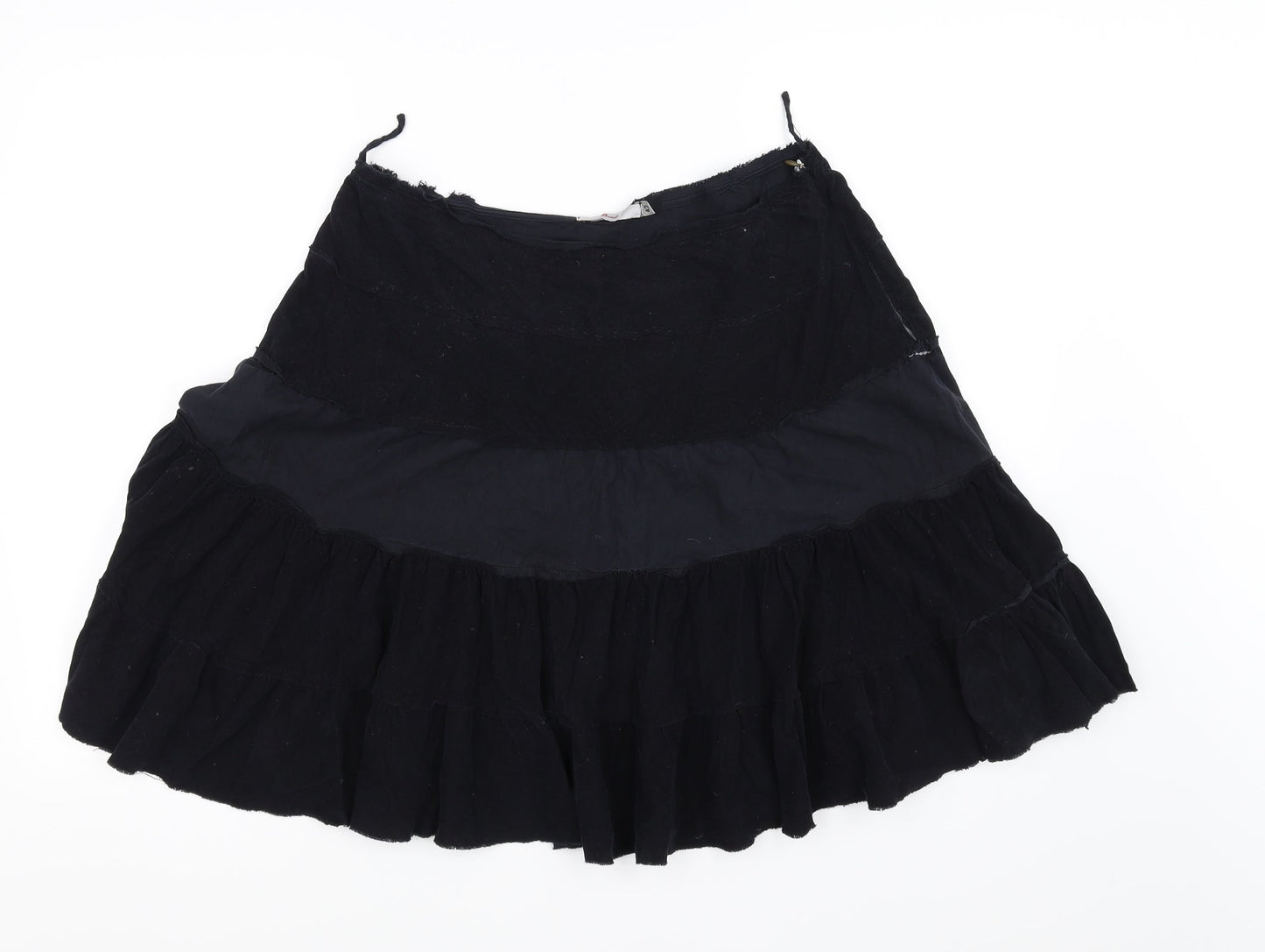 Preworn Womens Black   A-Line Skirt Size 14