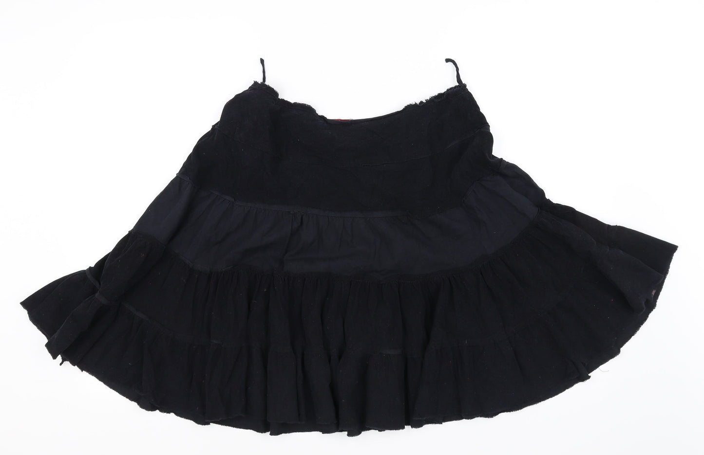 Preworn Womens Black   A-Line Skirt Size 14