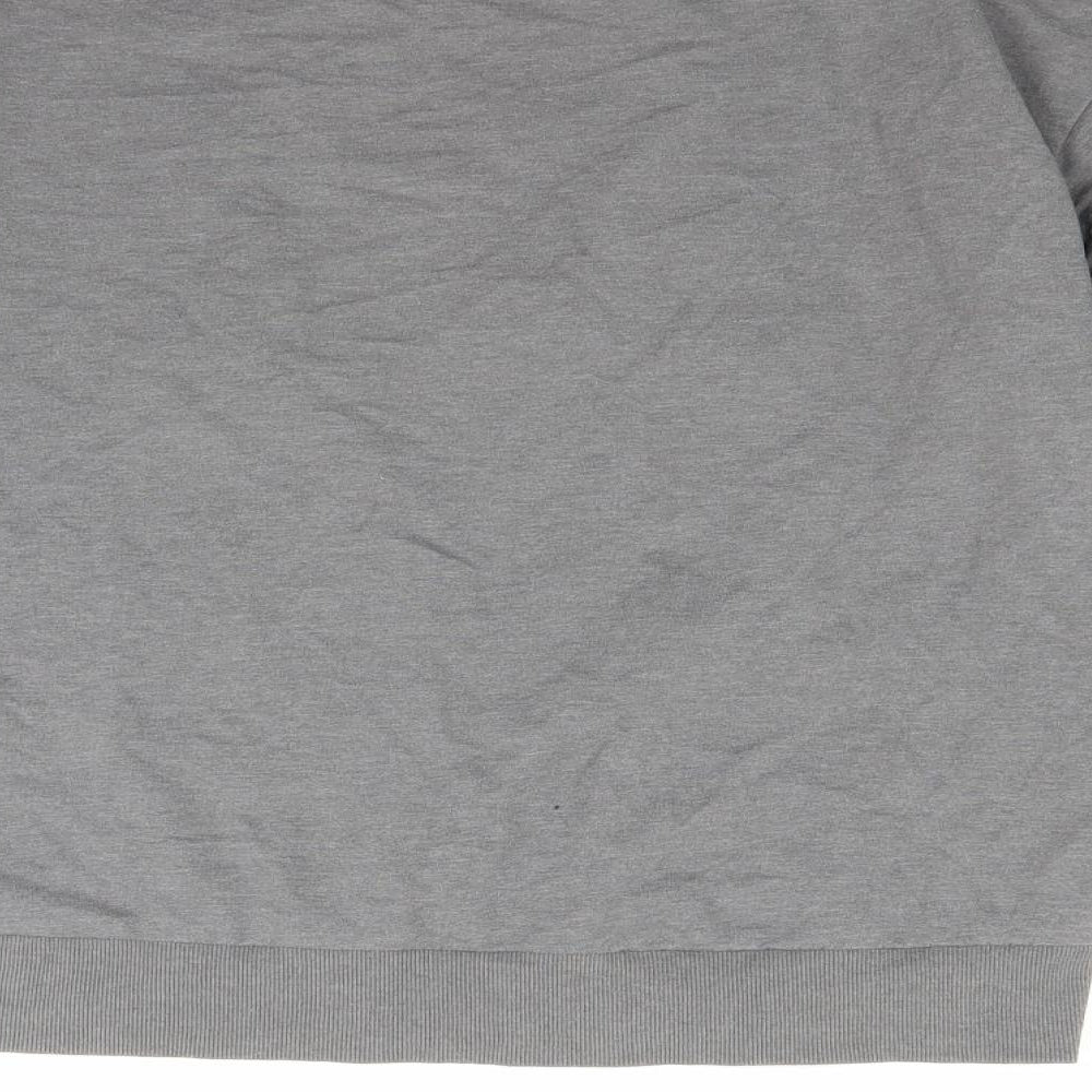 H&M Womens Grey   Pullover Sweatshirt Size S
