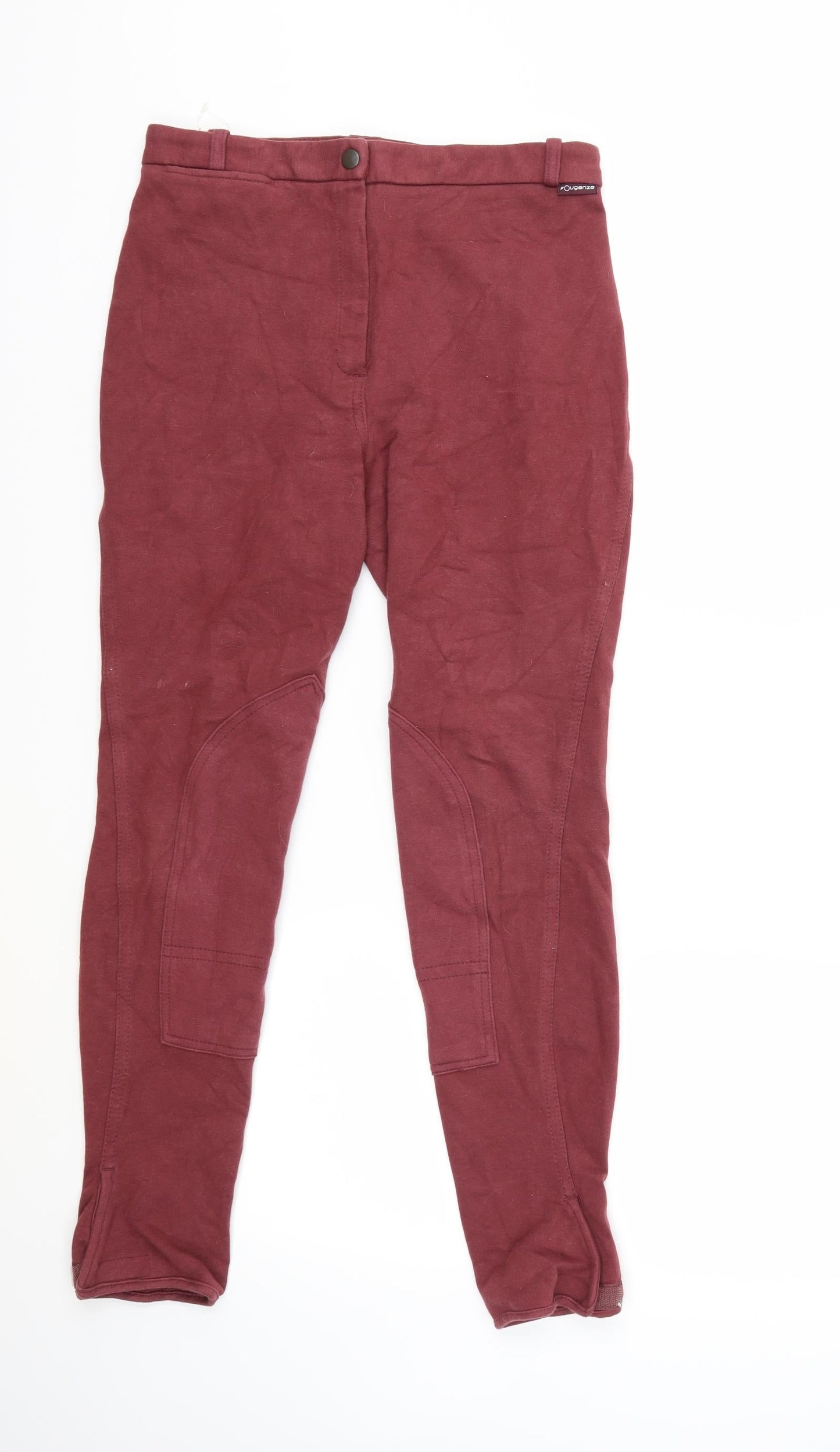 Preworn Womens Red   Trousers  Size 30 in L26 in
