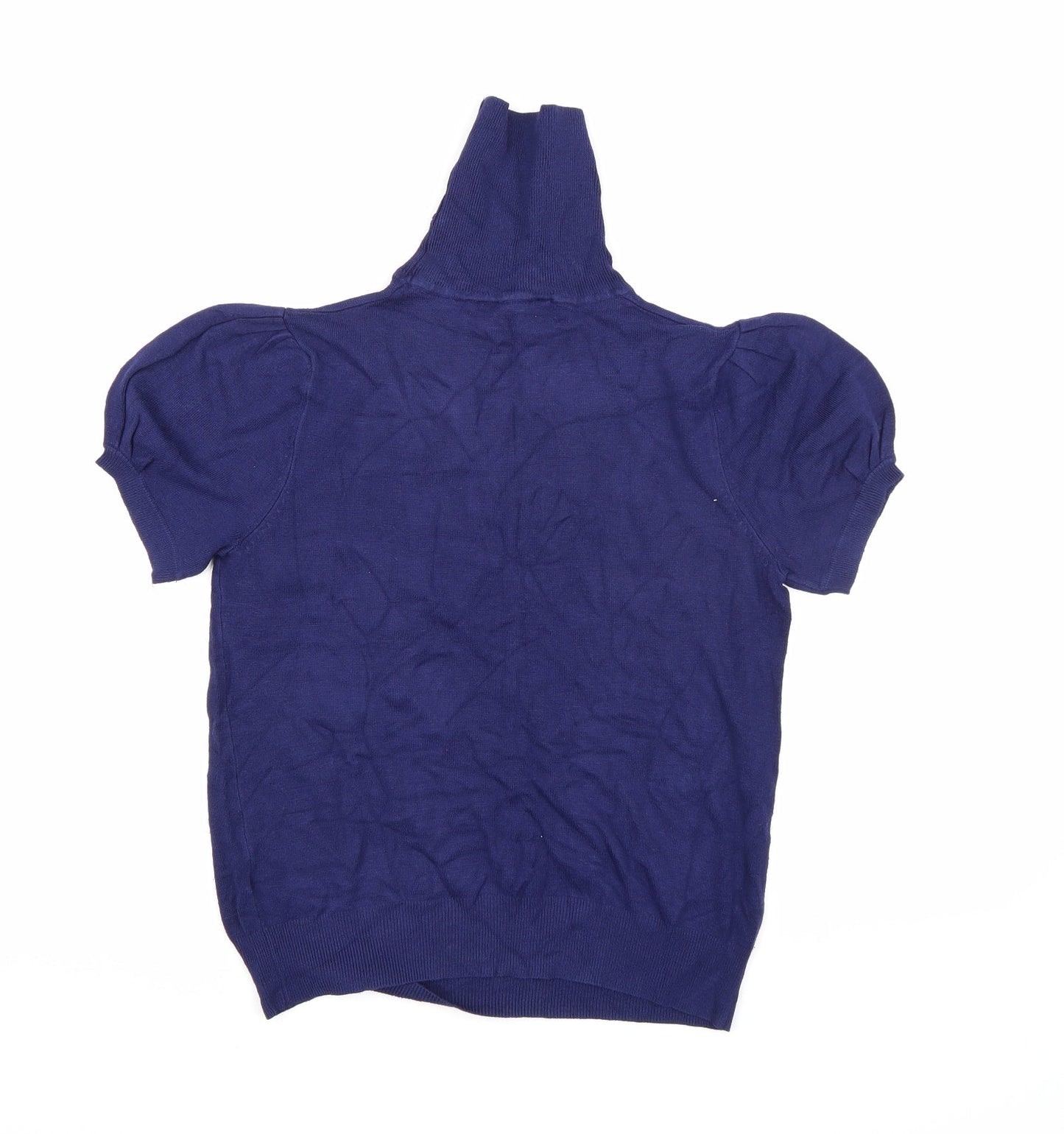 Dorothy Perkins Womens Blue  Knit Pullover Jumper Size 14