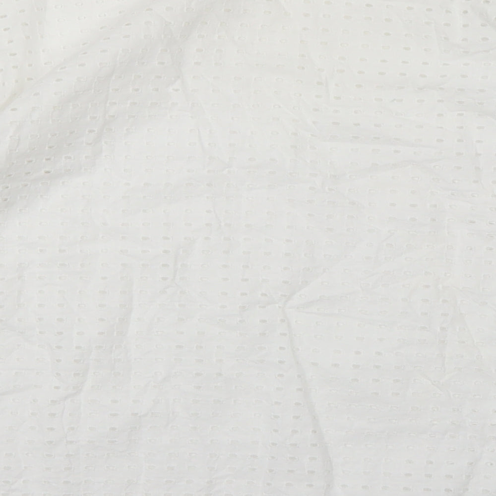 UNI QLO Womens White   Basic  Size L