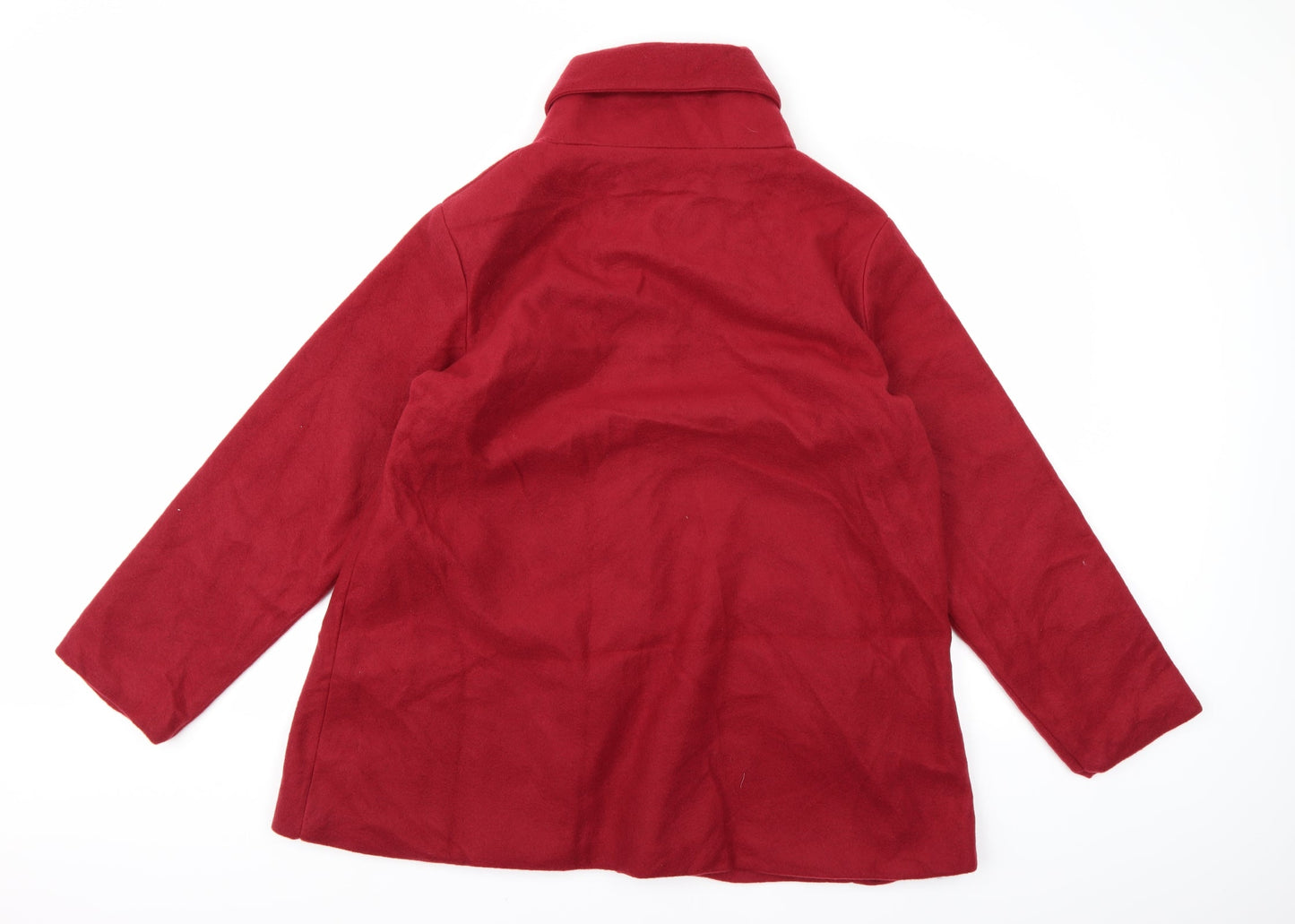 Gabriella Vicenza Womens Red   Pea Coat Coat Size 16