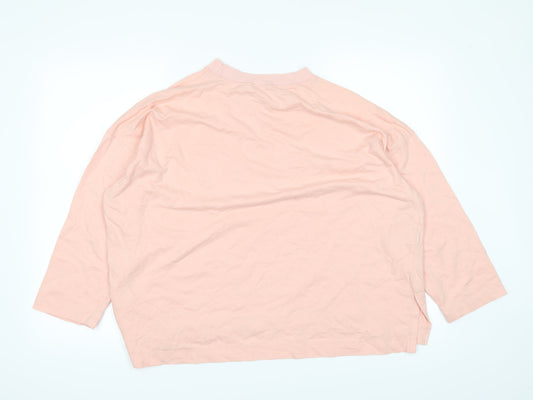 Mango Womens Pink   Basic T-Shirt Size S