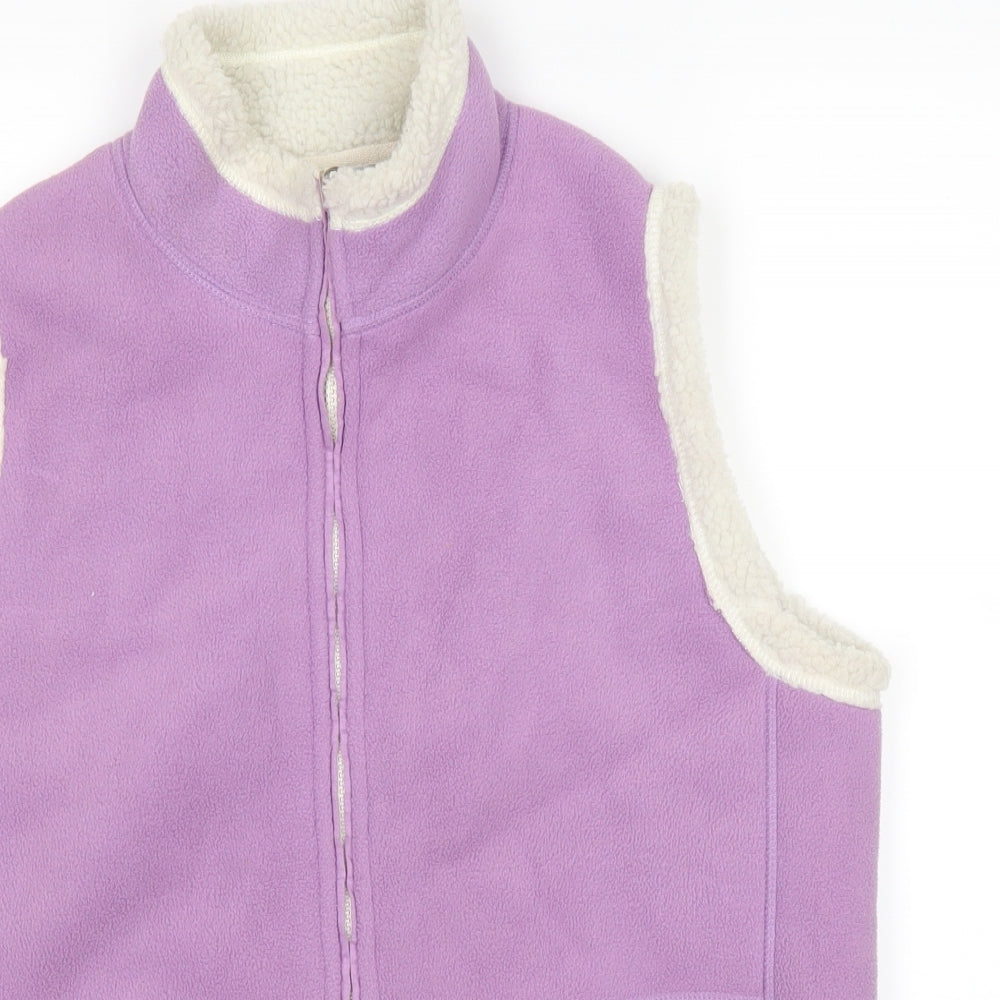 EWM Womens Purple   Full Zip Jumper Size 14