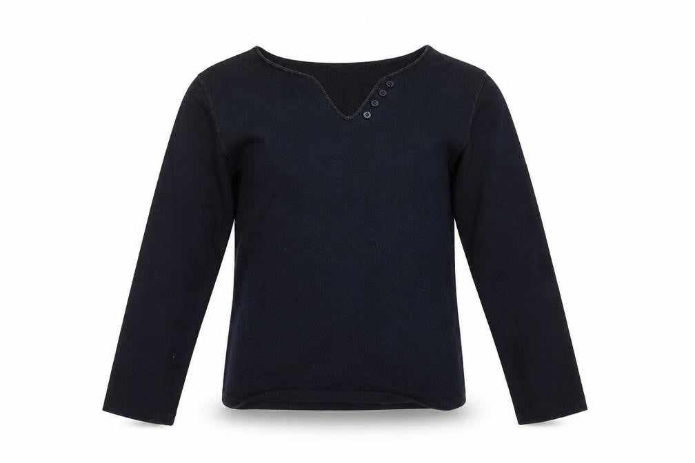 Front view of why not little girls’ black basic casual, size 10-11, years