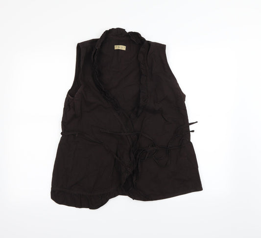 olly Womens Brown   Cardigan Jumper Size 12