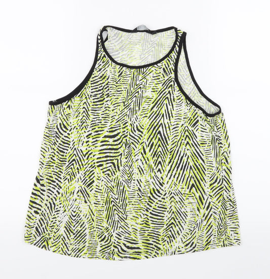 New Look Womens Green   Basic Tank Size 12