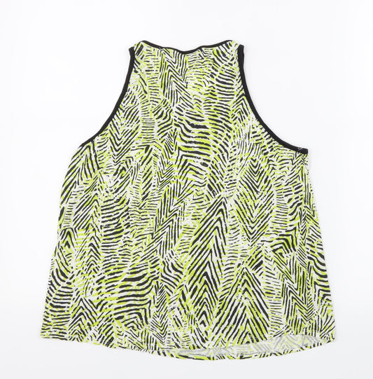 New Look Womens Green   Basic Tank Size 12