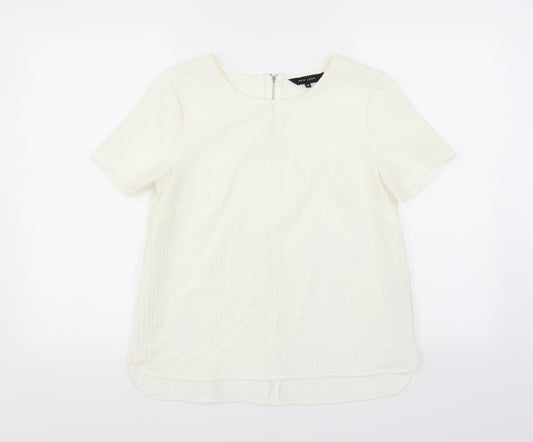 New Look Womens White   Basic Blouse Size 10