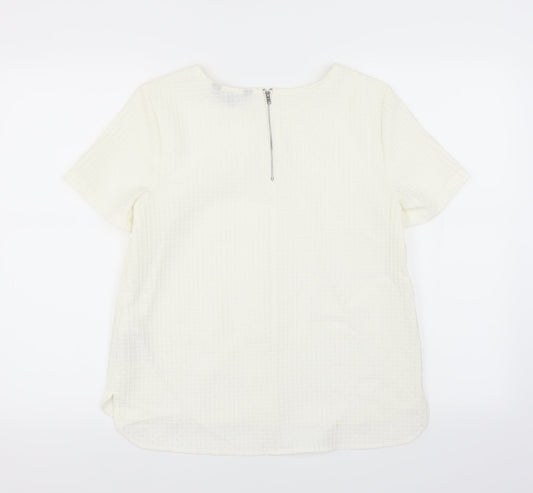 New Look Womens White   Basic Blouse Size 10