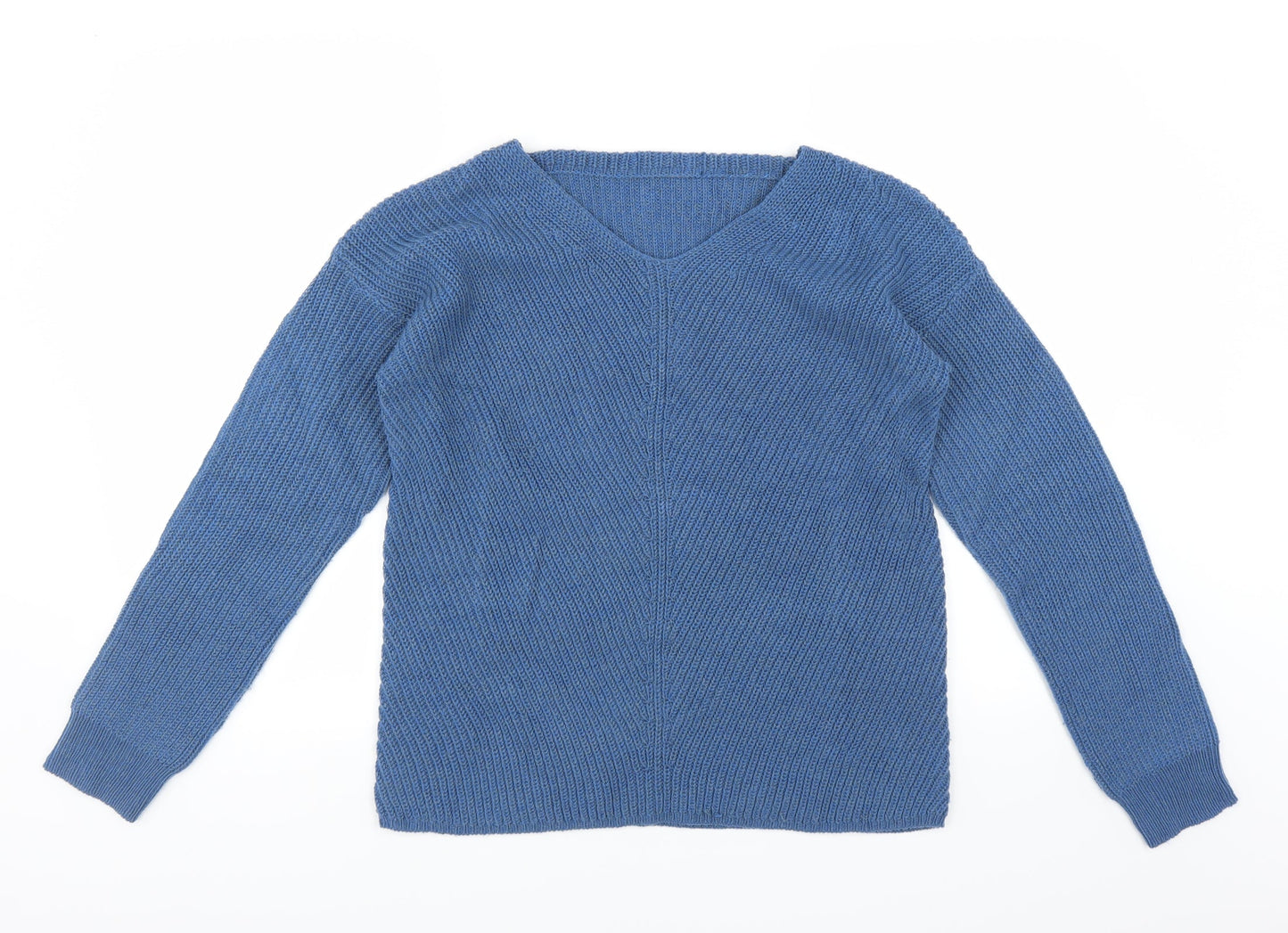 Avenue Womens Blue   Pullover Jumper Size 12