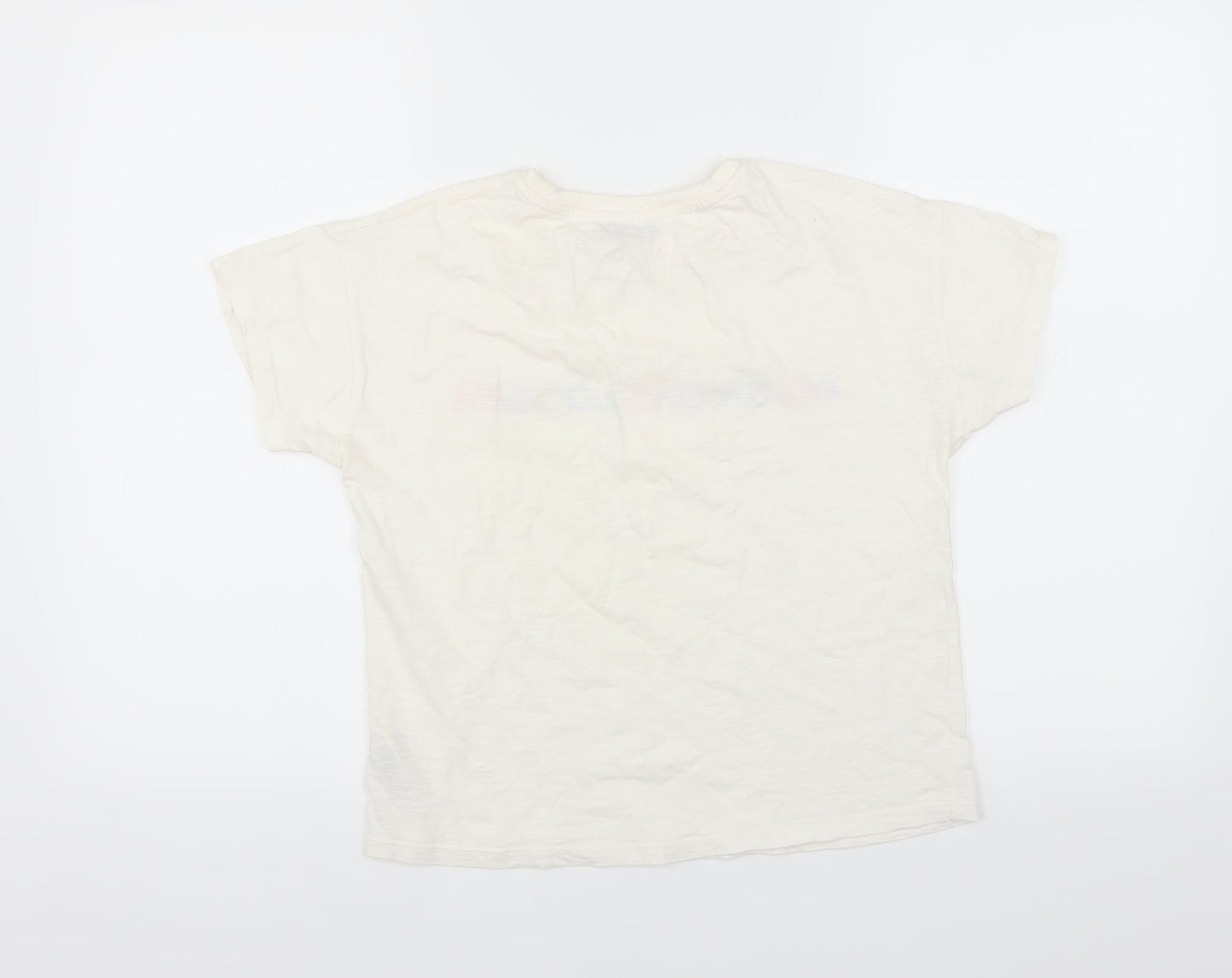 Marks and Spencer Girls White   Basic T-Shirt Size 11-12 Years  - fashion blogger