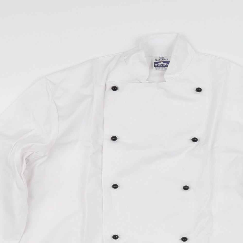 Portwest Mens White    Button-Up Size XS