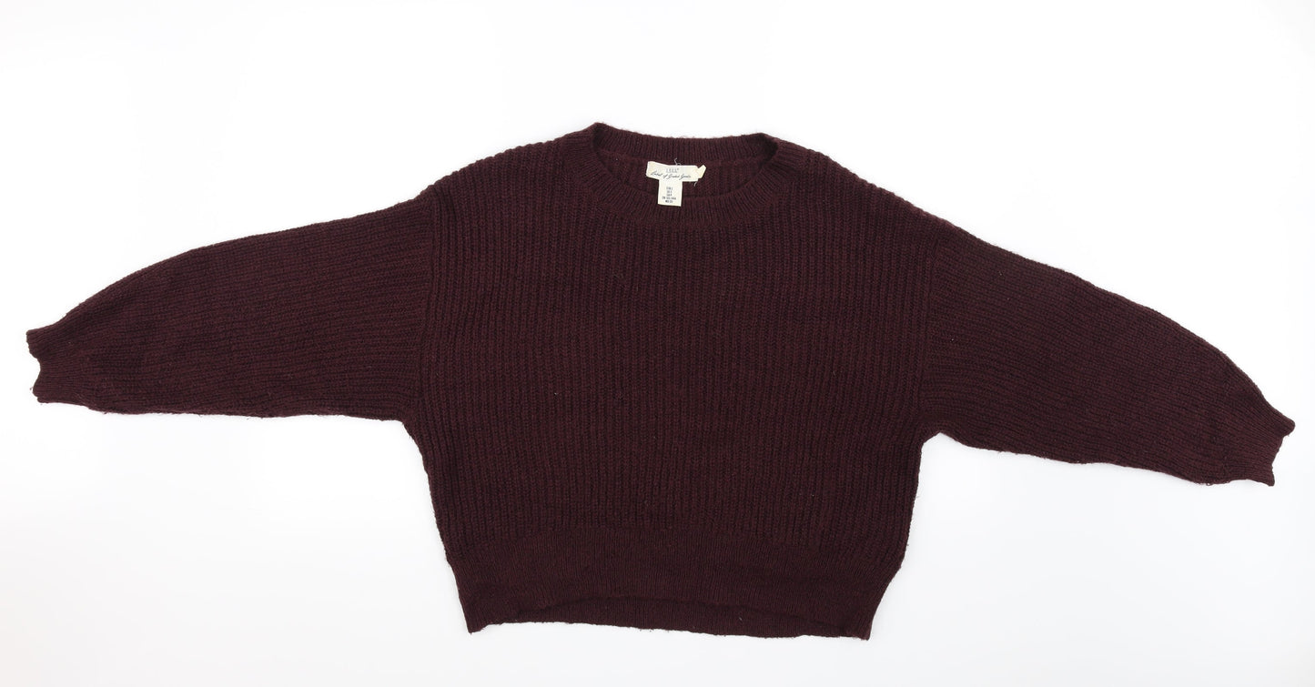 L.O.G.G Womens Brown   Pullover Jumper Size S