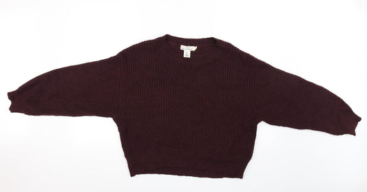 L.O.G.G Womens Brown   Pullover Jumper Size S