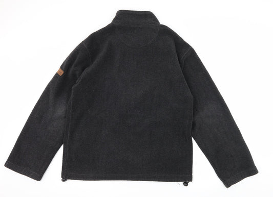 Country Trader Mens Grey  Fleece Jacket  Size S