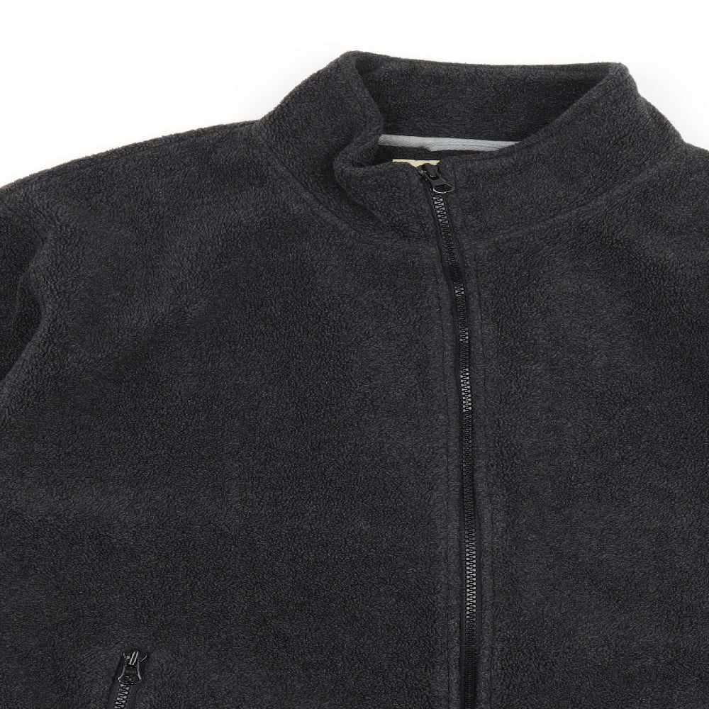 Country Trader Mens Grey  Fleece Jacket  Size S