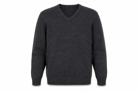 Hutson Harbour Mens Grey  Knit Pullover Jumper Size L