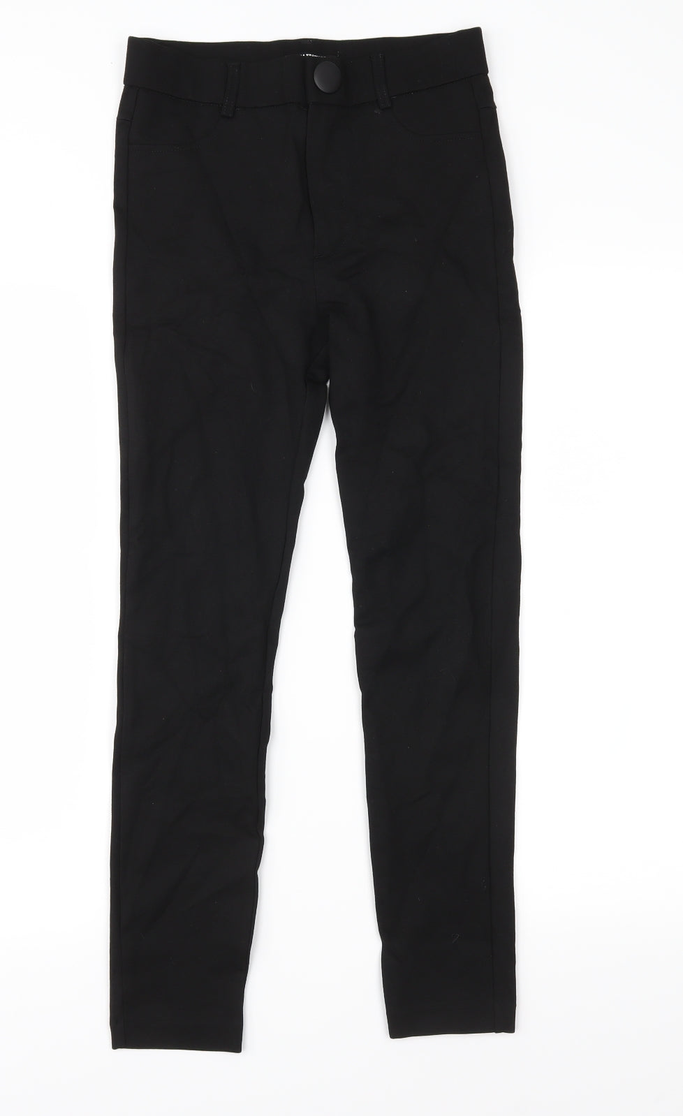 Zara Womens Black   Trousers  Size S L25 in