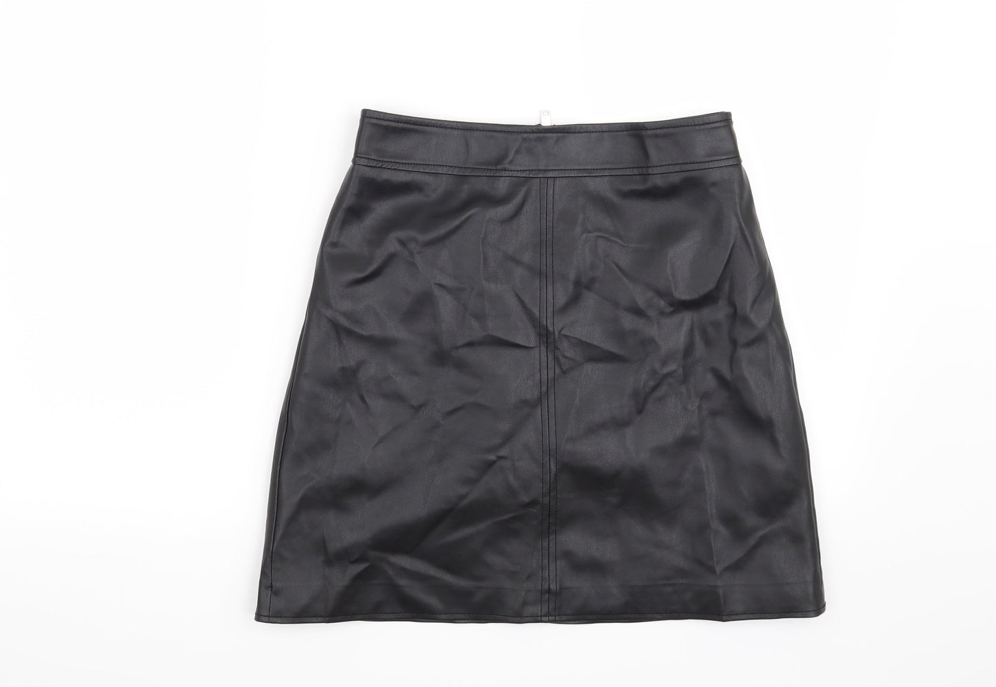 Warehouse Womens Black   Mini Skirt Size 10